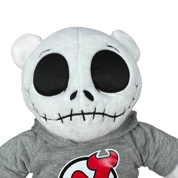 Build A Bear Disney Nightmare Before Christmas Jack Skellington Plush NJ Devils - Picture 3 of 8